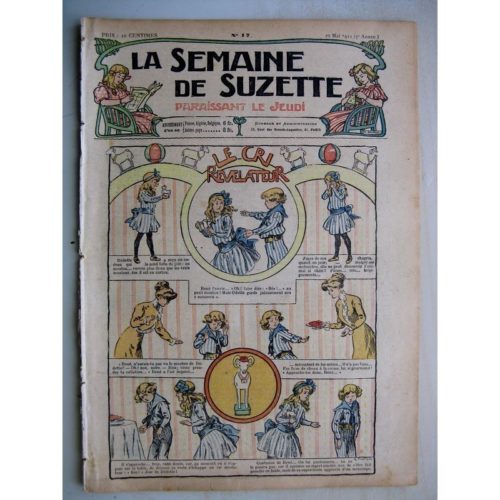 La Semaine de Suzette 7e année n°17 (1911) Le cri révélateur – Les présents des Korrigans (légende bretonne)