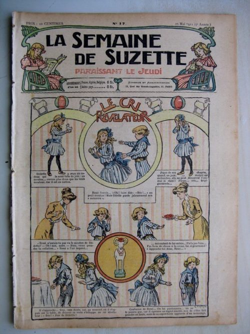 La Semaine de Suzette 7e année n°17 (1911) Le cri révélateur – Les présents des Korrigans (légende bretonne)