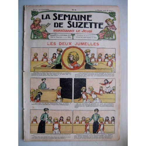La Semaine de Suzette 8e année n°5 (1912) Les deux jumelles (Raymond de la Nézière)
