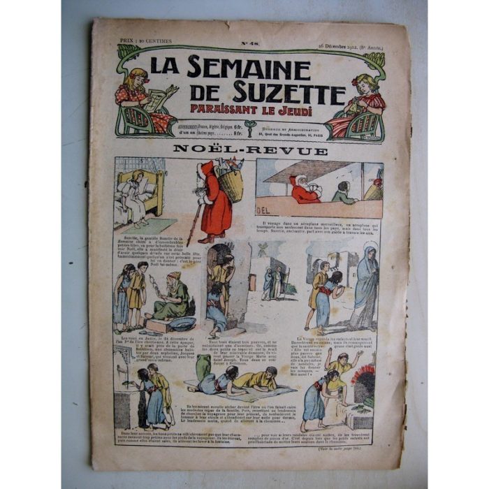 La Semaine de Suzette 8e année n°48 (1912) Noël revue (Pinchon)