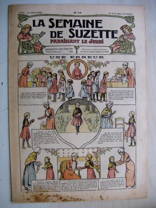 La Semaine de Suzette 9e année n°10 (1913) Une erreur – Jeannot (Jean d’Aurian)