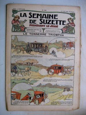 La Semaine de Suzette 9e année n°26 (1913) Le tonnerre triompha – Flagrant délit de mensonge (Jehan Testevuide)
