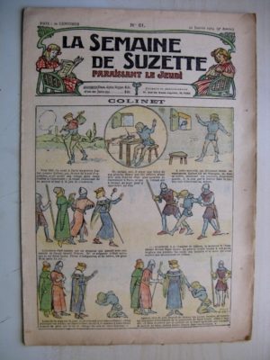 La Semaine de Suzette 9e année n°51 (1914) Colinet (Léonce Burret) Bleuette (Corset Brassière)