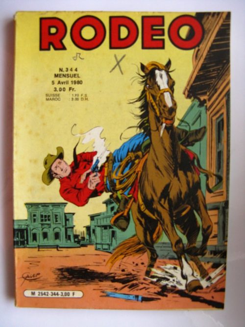 RODEO N°344 TEX WILLER (Chasse à l’homme – Suite et fin) LUG 1980