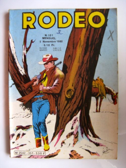 RODEO N°351 TEX WILLER – Trappeurs (2e partie) LUG 1980