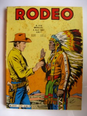 RODEO N°356 Tex Willer (LUG 1981) L’or du Colorado (2e partie)