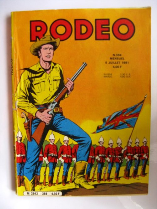 RODEO N°359 TEX WILLER (Mission à Great Falls 3e partie) LUG 1981