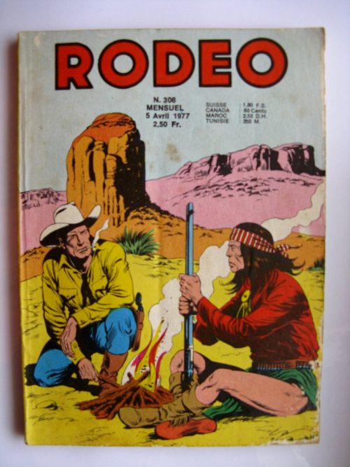 RODEO N°308 Le Rebelle (2e partie) LUG 1977