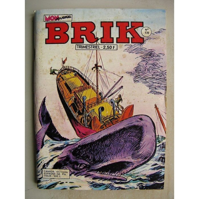 BRIK N°178 FISHBOY (Goliath) Drame sur la lagune (Doge - Venise) LE CORSAIRE DE FER (Des coups)
