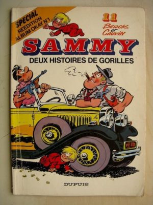 SAMMY 11 – DEUX HISTOIRES DE GORILLES BERCK / CAUVIN DUPUIS 1978 EO