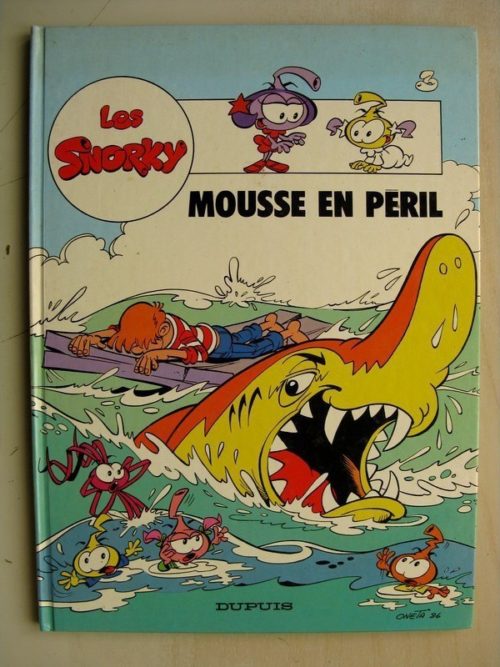 Les Snorky Tome 3 – Mousse en péril (Raoul Cauvin – Franco Onéta) Editions Dupuis 1987 Edition Originale (EO)