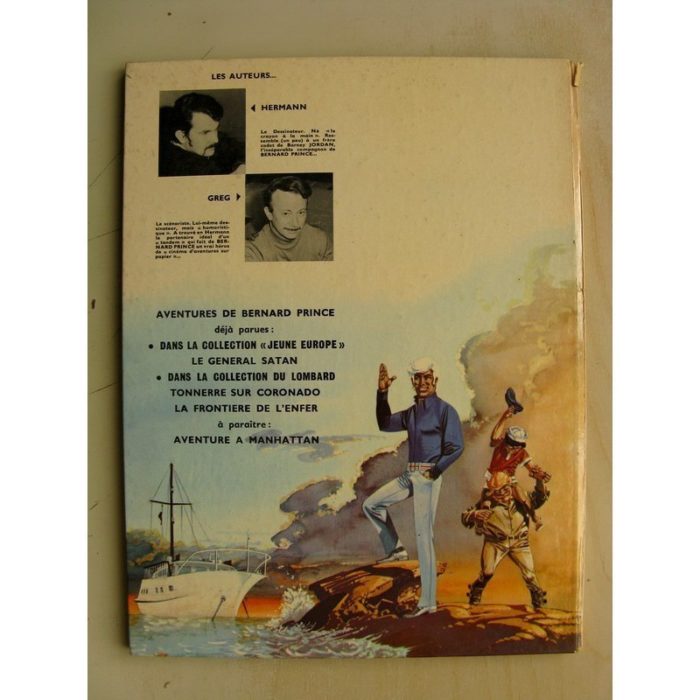 BERNARD PRINCE - La fronière de l'enfer - Edition Originale (EO) Dargaud 1970