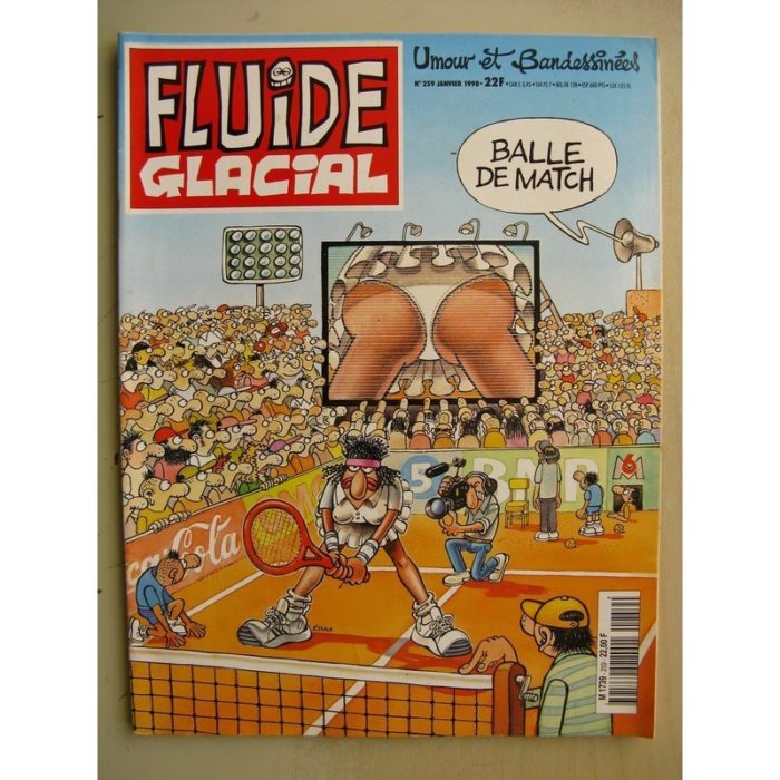 FLUIDE GLACIAL N°259 (janvier 1998) Coutelis/Tronchet - Fremion/Pichon - Moerell - Binet - Léandri/Hugot
