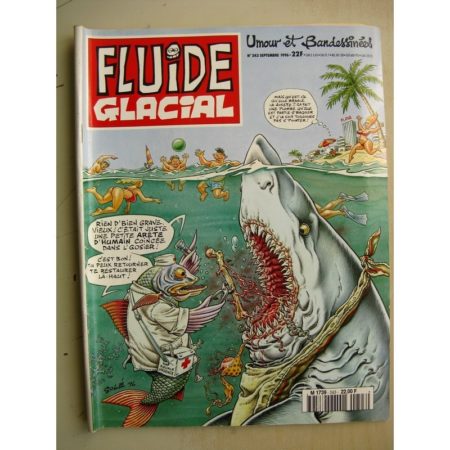 FLUIDE GLACIAL N°243 (septembre 1996) Binet/Frémion/Moerell/Léandri/Bernar/Betsabée Mouchot/Pichon