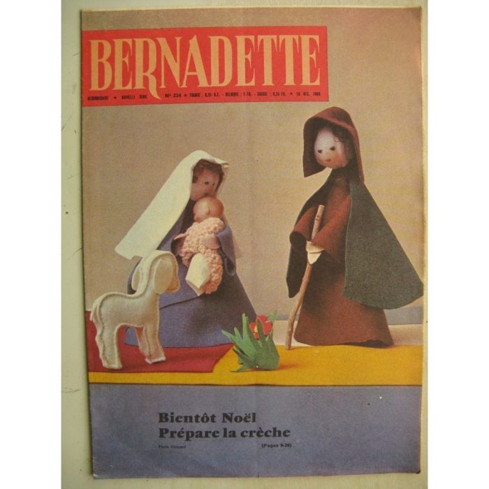 BERNADETTE N°234 (18 décembre 1960) Moustache et Trottinette (Calvo) Rosamée aux yeux clos (Manon Iessel - Isabelle Gendron)