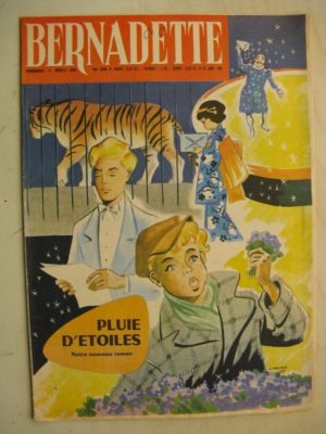 BERNADETTE N°239 (22 janvier 1961) Moustache et Trottinette (Calvo) Pluie d’étoile (J. Janvier) Rosamée aux yeux clos (M Iessel)
