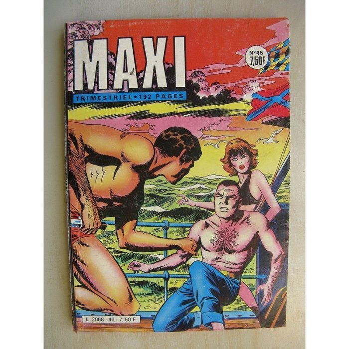MAXI N°46 Capitaine Rix (A qui se fier?) Imperia 1982