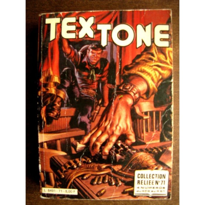 TEX TONE ALBUM RELIE 71 (N°458-459-460-461) IMPERIA 1981