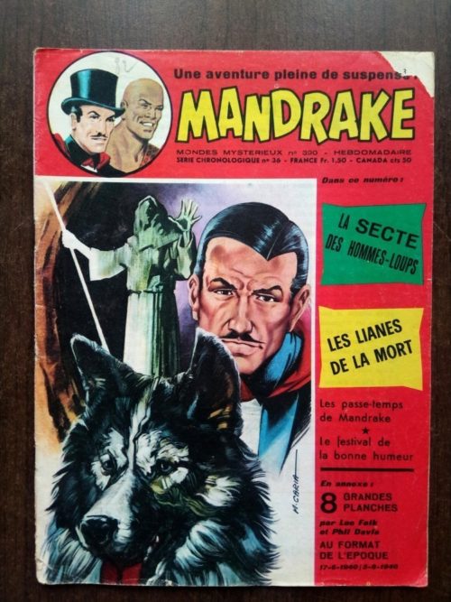 MANDRAKE N°390 – REMPARTS 1973 (sans planches)