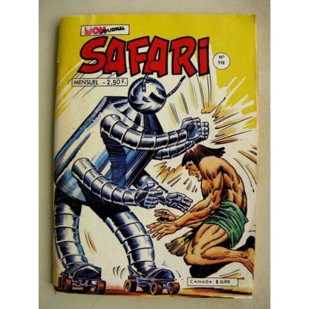 SAFARI N° 113 Katanga Joe - L'Oeuf de Fer - Kid Pharaon - Le Dernier Combat (Mon Journal 1977)