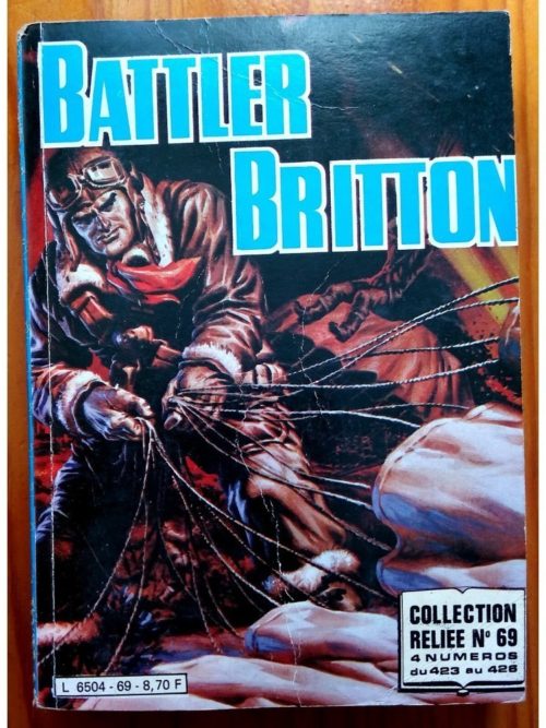 BATTLER BRITTON ALBUM RELIE 69 (N°423-424-425-426) IMPERIA 1982