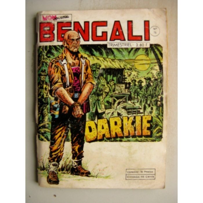 BENGALI N° 75 Akim - Le dragon d'or (MON JOUNAL 1979)