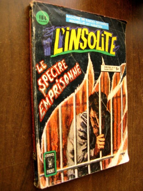 L’INSOLITE (Comics Pocket) n°19 – Le spectre emprisonné (AREDIT 1981)