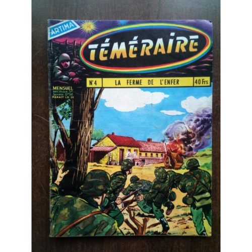 TEMERAIRE (1E SERIE) N°4 TOMIC (La ferme de l’enfer) ARTIMA 1959