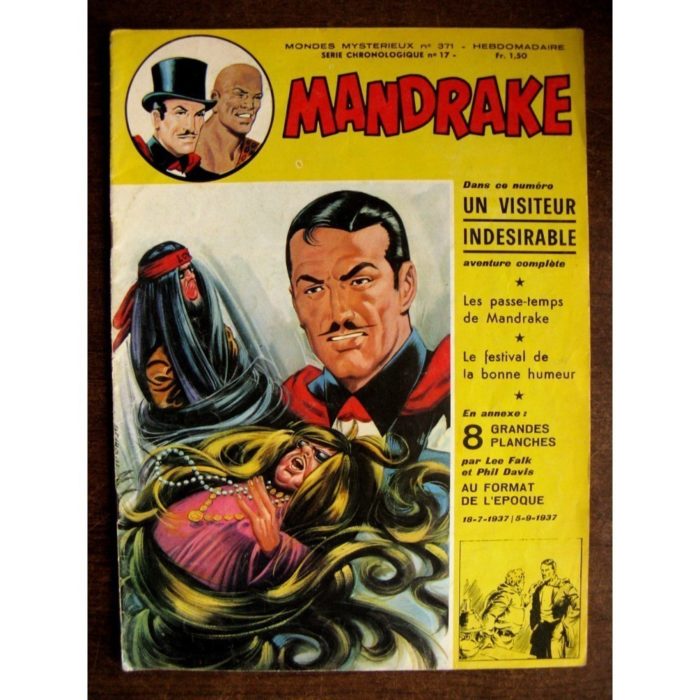 MONDES MYSTERIEUX - MANDRAKE N°371 (REMPARTS 1972)