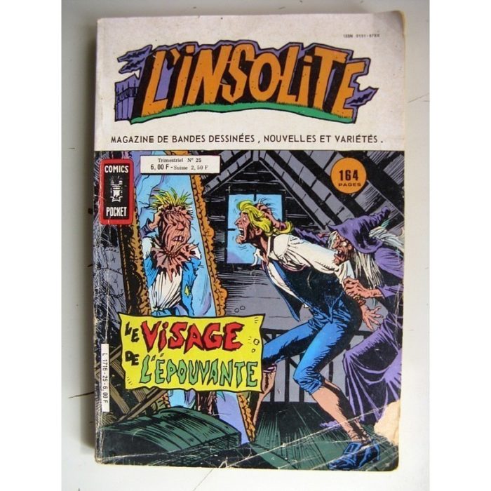 L'INSOLITE (Comics Pocket) n°25 - Le visage de l'épouvante
