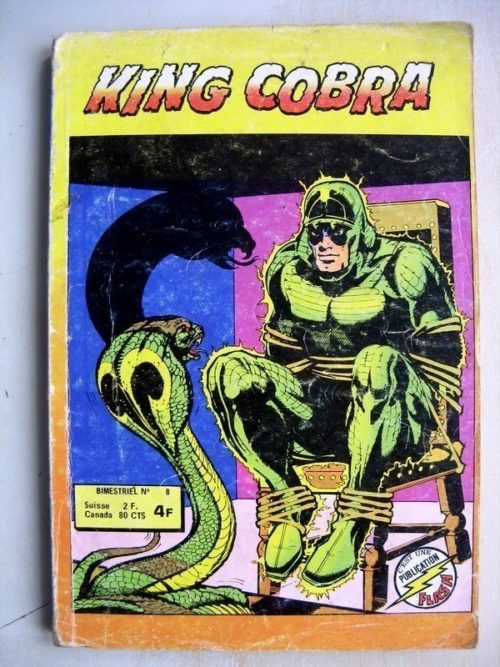 KING COBRA 2e série  n°8 – Face au cobra  (AREDIT)