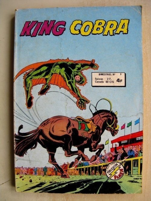 KING COBRA 2e série  n°9 – Reporter hyppique  (AREDIT)
