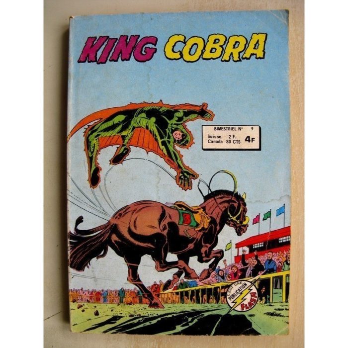 KING COBRA 2e série (AREDIT) n°9 - Reporter hyppique