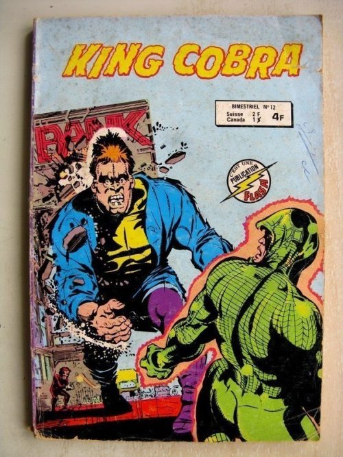 KING COBRA 2e série  n°12 – Contre le roi de la jungle (AREDIT)