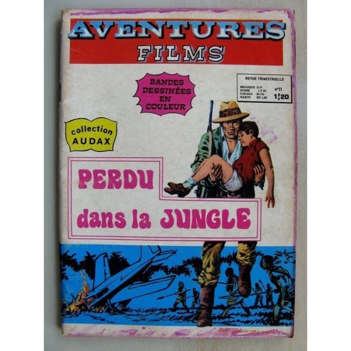 AVENTURES FILMS 1e Série N°11 - Perdu dans la jungle (Collection Audax) Aredit