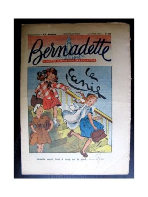 BERNADETTE  n°228 (1951) Le canif