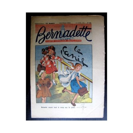 BERNADETTE n°228 (1951) Le canif