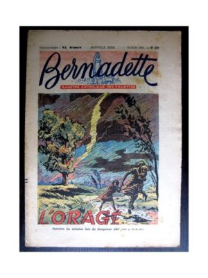 BERNADETTE  n°238 (1951) L’orage
