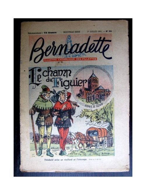 BERNADETTE  n°239 (1951) Le champ du figuier