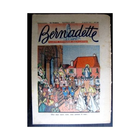 BERNADETTE n°245 (1951) L'assomption