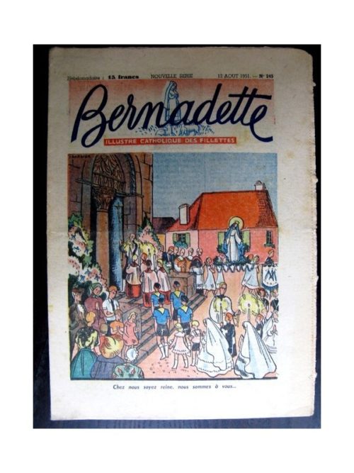 BERNADETTE  n°245 (1951) L’assomption