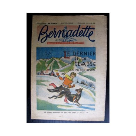 BERNADETTE n°267 (1952) Le dernier de la classe