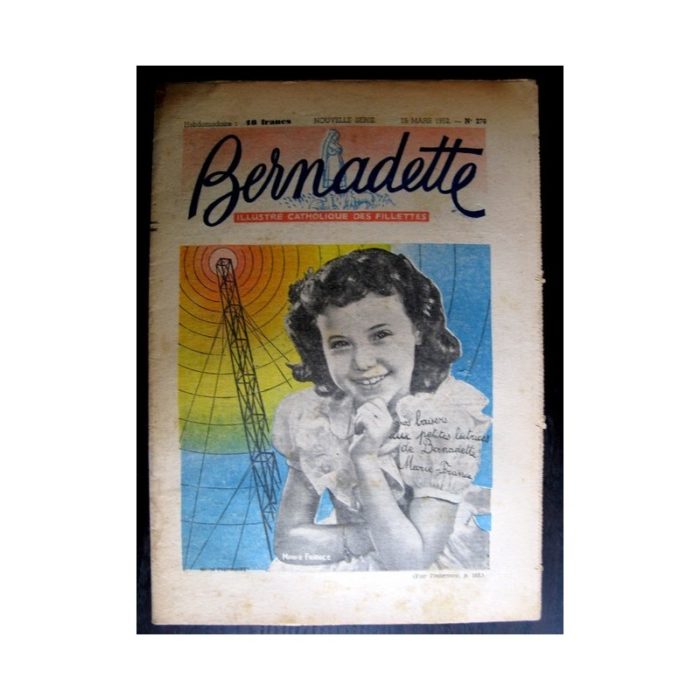 BERNADETTE n°276 (1952) Marie-France