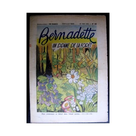 BERNADETTE n°286 (1952) Un drame dans la forêt