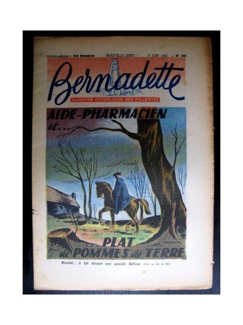 BERNADETTE  n°288 (1952) Aide pharmacien…