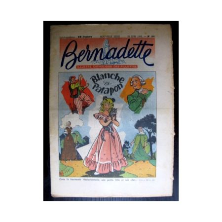BERNADETTE n°291 (1952) Blanche et Patapon