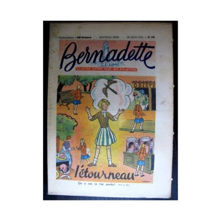 BERNADETTE n°299 (1952) L'étourneau