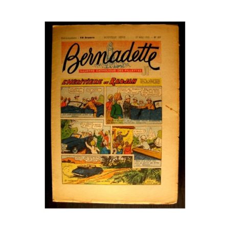 BERNADETTE n°337 (1953) L'HERITIERE DU RADJAH (Miette et Totoche)