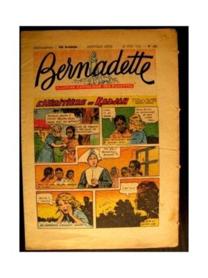 BERNADETTE  n°343 (1953) L’HERITIERE DU RADJAH (Miette et Totoche)