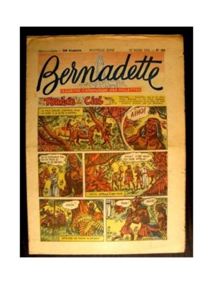 BERNADETTE  n°382 (1954) TOMBEE DU CIEL (Miette et Totoche)